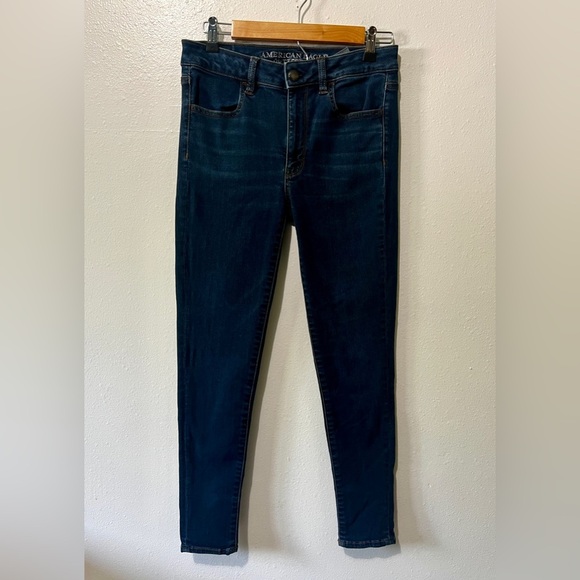 American Eagle Hi-Rise Jegging Skinny Jeans - Size 8 (29") - Picture 6 of 10